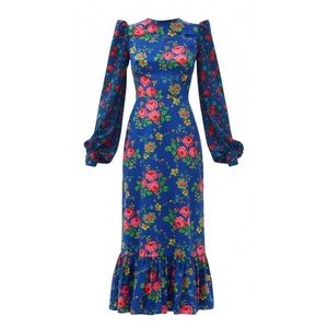 The Vampire’s Wife floral midi dress